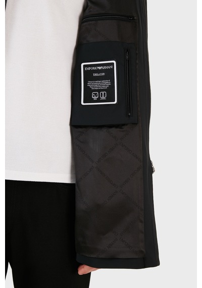 Emporio Armani Erkek Trençkot 8n1l81 1nzaz 0999 Siyah Siyah