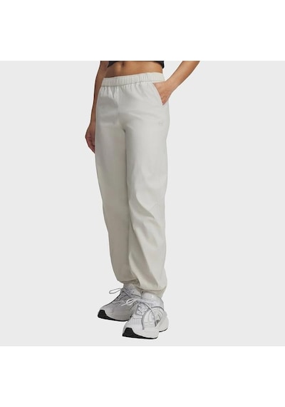 Under Armour Scriptheart Crop Kadın Beyaz Eşofman Altı