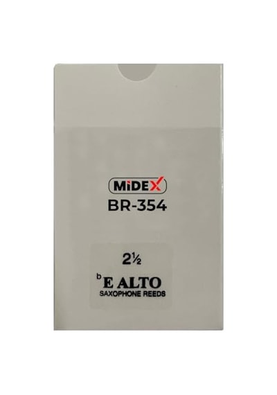 Midex Br-354a Alto Saksafon Kamışı 10'lu Paket No:2.5