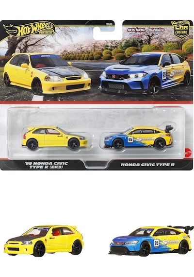 Hot Wheels Hot Wheels Premium Car Culture Honda Hbl96 Jbl00 Seti 313763787 Mavi