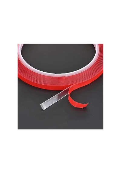 Silikon Çift Taraflı Montaj Bandı Şeffaf 10 Mm X 5 Metre Güçlü Yapışkanlı Tape Bant Marketim