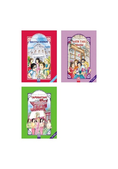 Gezgin Dedektifler - Macera Kitapları 2. Set 3 Kitap 4 - 5 - 6. Sınıf
