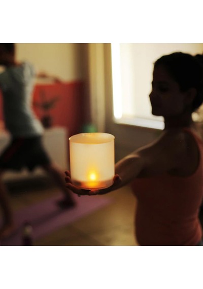 Luci Solar Inflatable Candle Çok Renkli