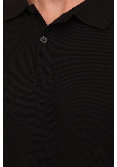 Kinetix Mb Sn329 Ukol Polo 4pr Siyah Erkek Uzun Kol T-shirt Siyah