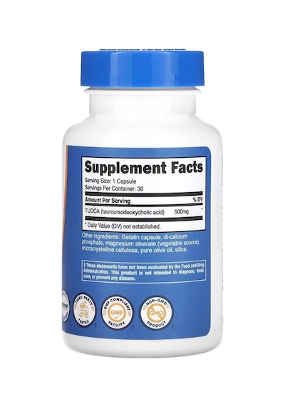Nutricost Tudca 500 Mg 30 Kapsül