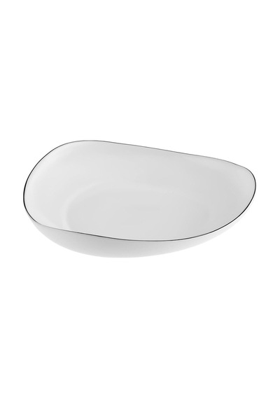 Karaca Agata Opal Cam Çukur Tabak 18 Cm