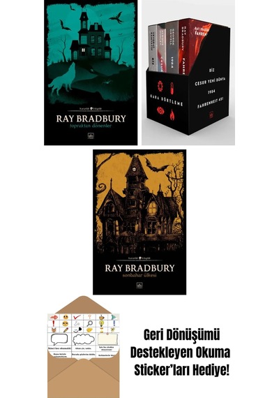 Topraktan Dönenler + Kara Dörtleme Kutu Set 4 Kitap + Sonbahar Ülkesi