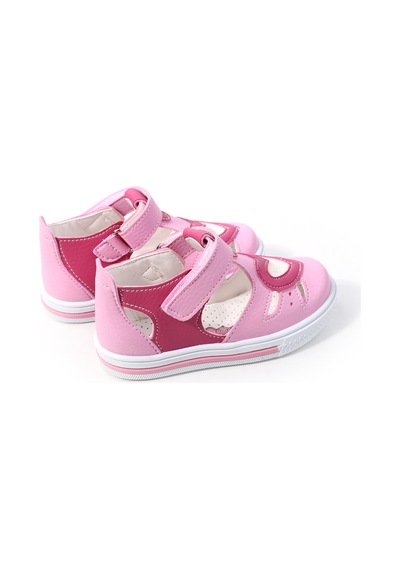Şirin Bebe 1713 Kız Bebek Ortopedik Ayakkabı Sandalet Pembe