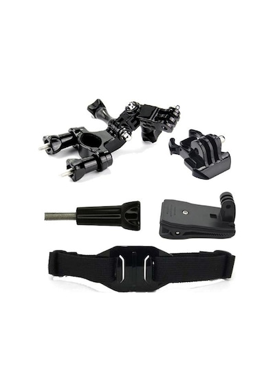Gopro Hero 7 Aksiyon Kamera Uyumlu 8 Parça Motor Bisiklet Seti
