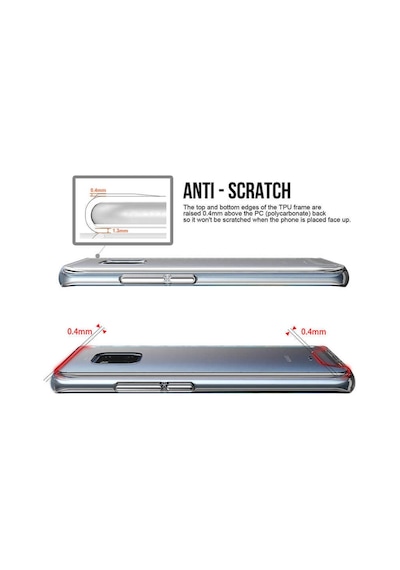 Huawei Mate 20 Pro Kilif Seffaf Sararmaz Gard Silikon 391288093