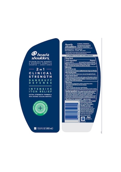 Head & Shoulders Clinical Kepek ve Kaşıntı Giderici 2 in 1 Şampuan 400 ML