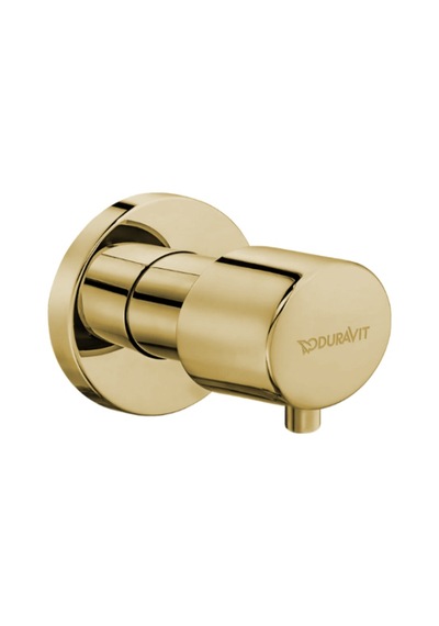 Duravit Ankastre Stop Valf, Altın, 0074183400 Altın