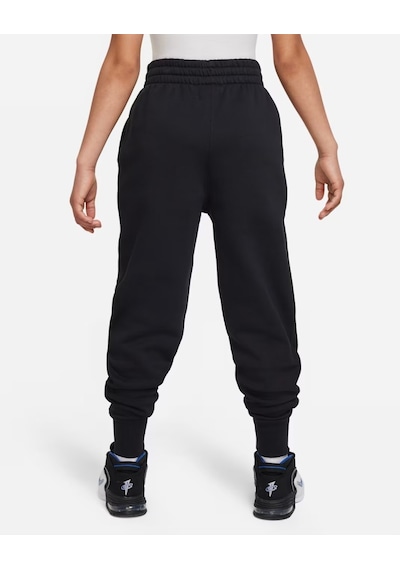 Nike Fd2921-010 Sportswear Club Fleece Kız Çocuk Yüksek Belli Dar Kesim Pantolon - Siyah
