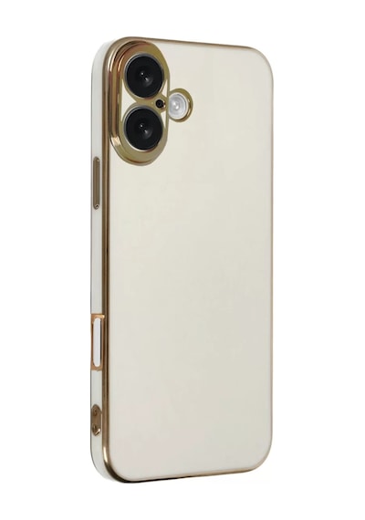 Newface Apple İphone 16 Kılıf Volet Silikon - Beyaz