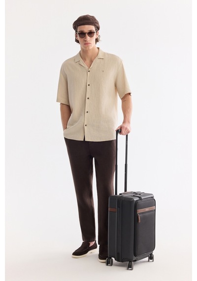 Avva Erkek Bej Apaj Yaka %100 Keten Nefes Alan Kısa Kollu Comfort Fit Gömlek A61y2209 Avva Erkek Bej Apaj Yaka %100 Keten Nefes Alan Kısa Kollu Comfort Fit Gömlek A61y2209