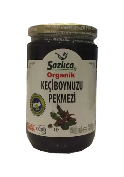 Sazlıca Organik Keçiboynuzu Pekmezi 800 G