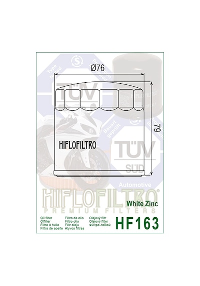 Hf163 2001-2005 R Bmw 1150R- Rt Hiflo Yağ Filtesi