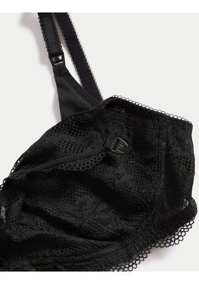 Marks & Spencer Jasmine Dantel Detaylı Sütyen T33000788 Siyah