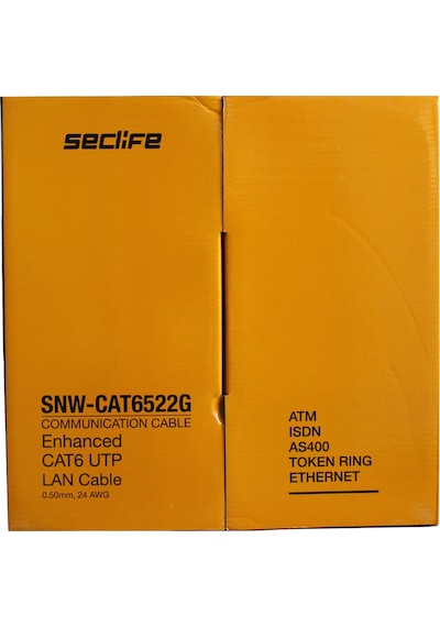 Seclife Snw-c6522g Utp 305m Cat6 Kablo