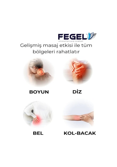 FG-687 Şarjlı Kablosuz Omuz ve Boyun Masaj Cihazı