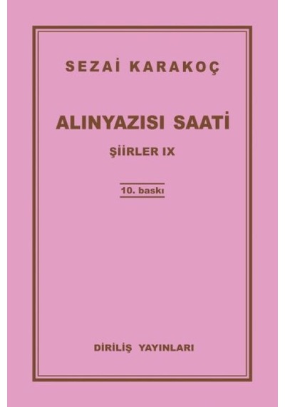 Şiirler 9 - Alınyazısı Saati - Ezjı-752059