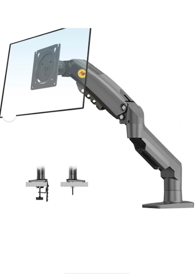 Monitör Standı North Bayou Nb F80 2026 Yeni Model Amortisörlü Tekli Monitör Standı Gri 17-32 Inç - 2-9 Kg