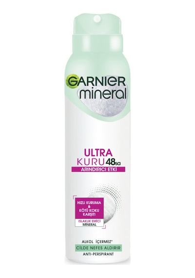 Garnier Mineral Ultra Kuru Sprey Deodorant