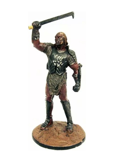 The Lord Of The Rings - Eaglemoss - 069 Uruk-hai General At Helm's Deep Koleksiyon Figürü