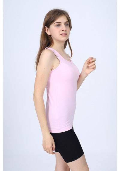 Toontoy Kids Toontoy Kız Çocuk Atlet Açık Pembe
