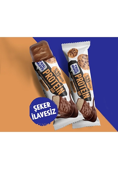 Trio Move Çikolata Kaplamalı Protein Bar - Kurabiyeli Ve Sütlü Çikolatalı Protein Bar 9 x50 G