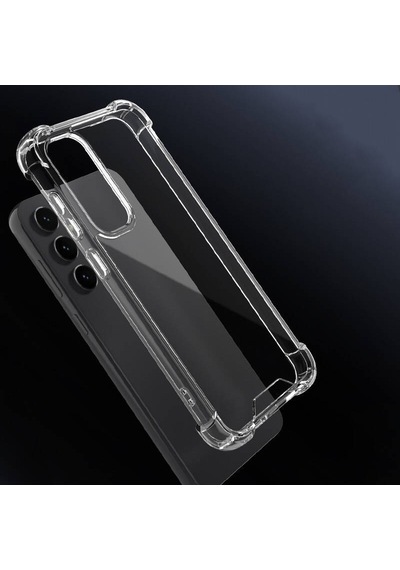 Zore Galaxy S23 Fe Uyumlu Msra Nitro Anti Shock Silikon-renksiz Renksiz