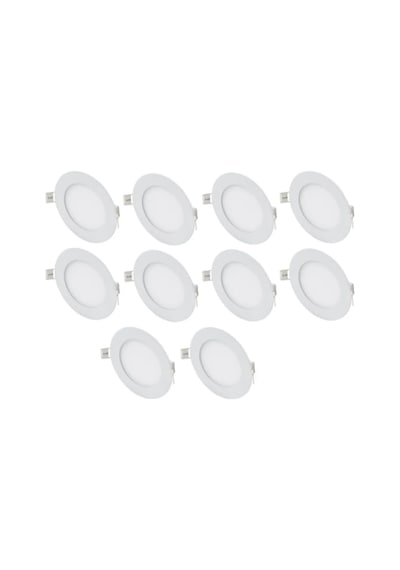 10 Adet 6 Watt Panel Led Ct-5145g Gün Işığı - Alüminyum Kasa Diğer