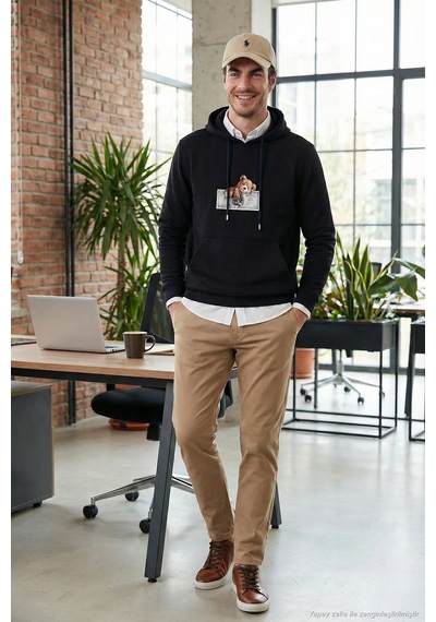 Buratti Erkek Sweat 6141004b Siyah Siyah