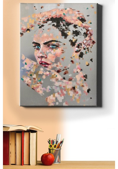 Webstyle Sayılarla Boyama Seti Kasnaklı Geçmişte Kalan 50 X 65 Cm