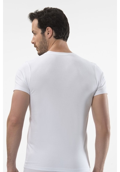 Cacharel Erkek Kısa Kollu T-shirt 1307/beyaz 001