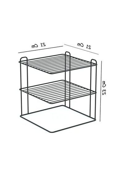 Banyo Ve Tezgah İçin 3 Katlı Tabak Düzenleyici Organizer 7009