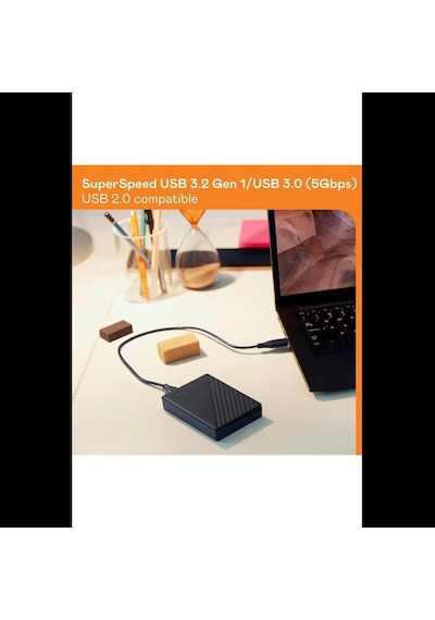 Wd Wdbpkj0050bbk-wesn Mypassport 5tb, 2,5" Usb3.2, Taşınabilir, Harici Hdd Siyah, Türkiye Distri