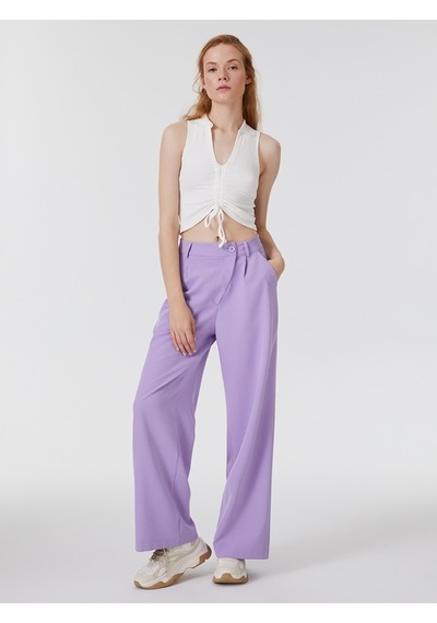 Slim Fit Kadın Atlet beyaz