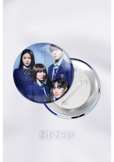Bitch X Rich K Drama Kdramaçanta Süsü Rozet İğneli Buton Rozet Seti 1 Adet Tekli