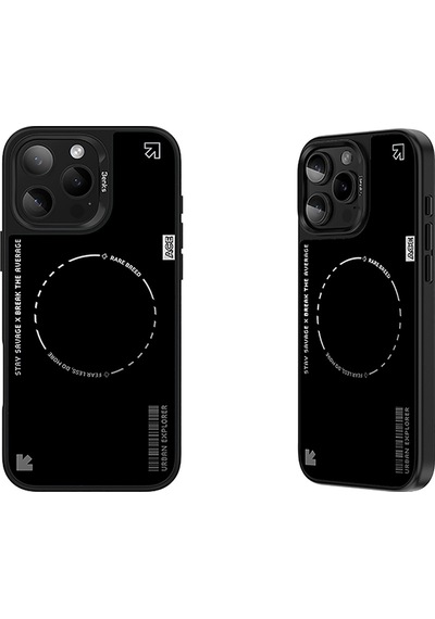 Apple iPhone 16 Pro Max Uyumlu Kılıf Magsafe Özellikli Benks Dynamic Basis Kapak Siyah