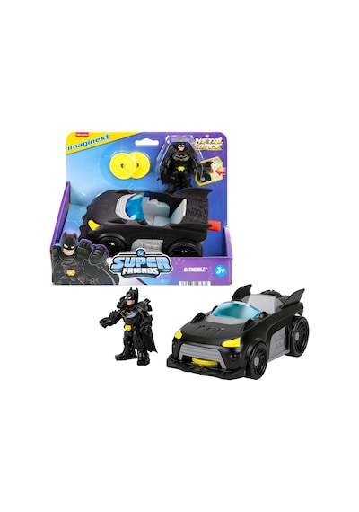 Fisher-price Imaginext Dc Super Friends Metal Force Batmobile Oyu