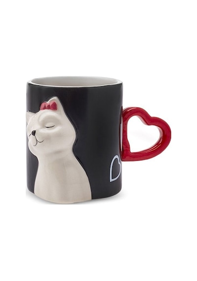 Karaca Love Cat 2'li Kupa 310 ml