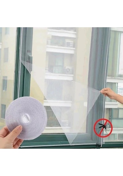 Pencere Sinekliği 150cmx100cm Çift Kanat Tül Pencere Sineklik 1 Adet