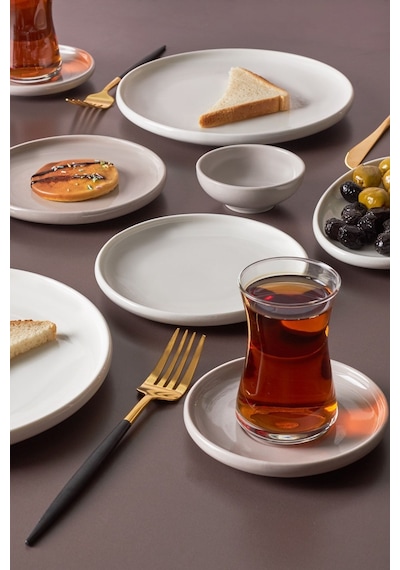 Karaca  Cordelia Porselen 26 Parça 6 Kişilik Kahvaltı/Servis Takımı Grey