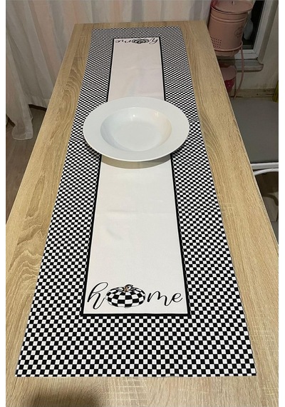 Balkabağı Desen Runner Ve Home Desen Runner 40 X 140 Ikili Paket Diğer