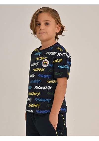 Fenerium Çocuk Trıbun Fenerbahçe Pattern Tshır Fb Laci Yeni