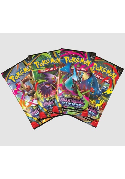 The Pokemon Tcg Phantasmal Flames Booster Single Pack
