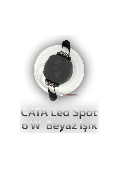 Cata Ct5257r Zebra Led Armatür Beyaz-krom 3 Renk