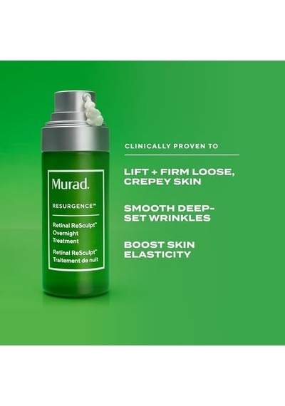 Murad Retinal Resculpt Overnight Treatment Retinal İçeren Yenileyici Gece Serumu, 30 Ml