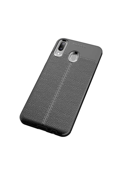 Samsung Uyumlu Galaxy M20 Kilif Deri Tarzi Niss Silikon Case 389468189